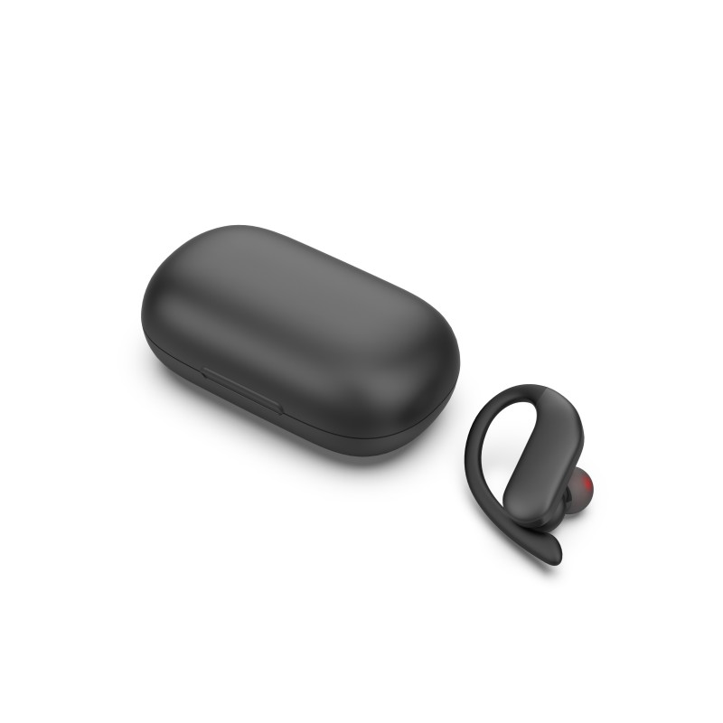 Meliconi TRUE FIT 5.0 Auricolare True Wireless Stereo (TWS) In-ear Sport Bluetooth Nero