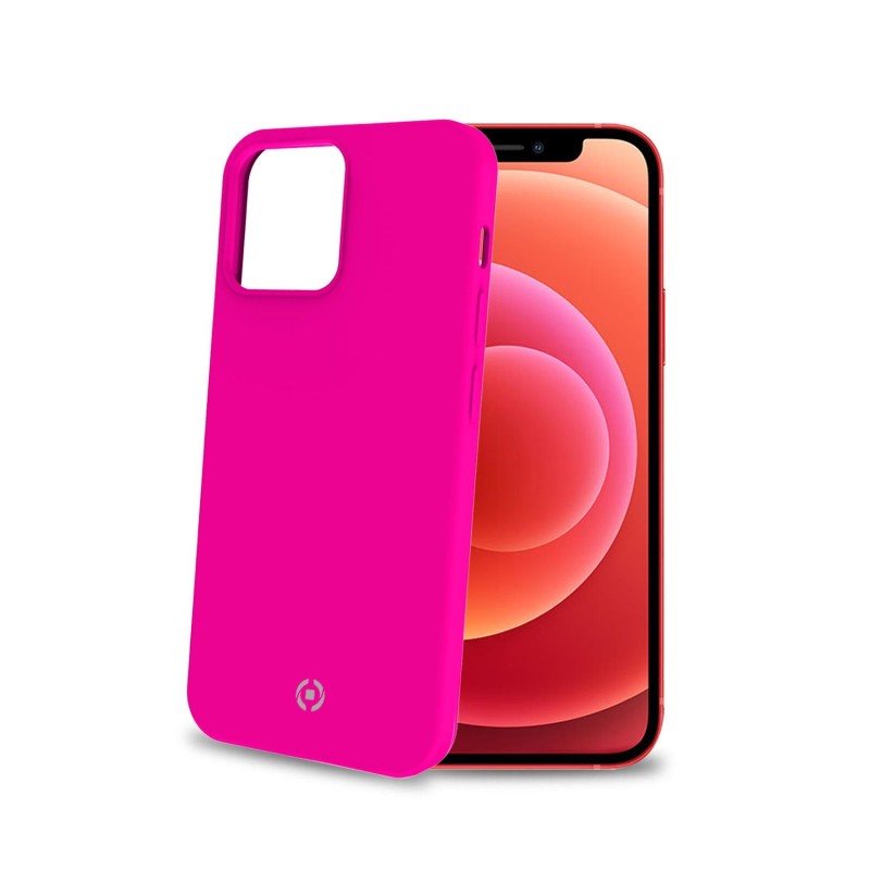 Celly Cromo custodia per cellulare 15,5 cm (6.1") Cover Rosa