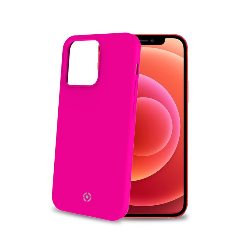 Celly Cromo custodia per cellulare 15,5 cm (6.1") Cover Rosa