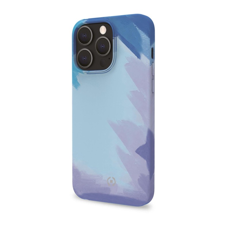 Celly WATERCOLOR iPhone 13 Pro custodia per cellulare 15,5 cm (6.1") Cover Blu