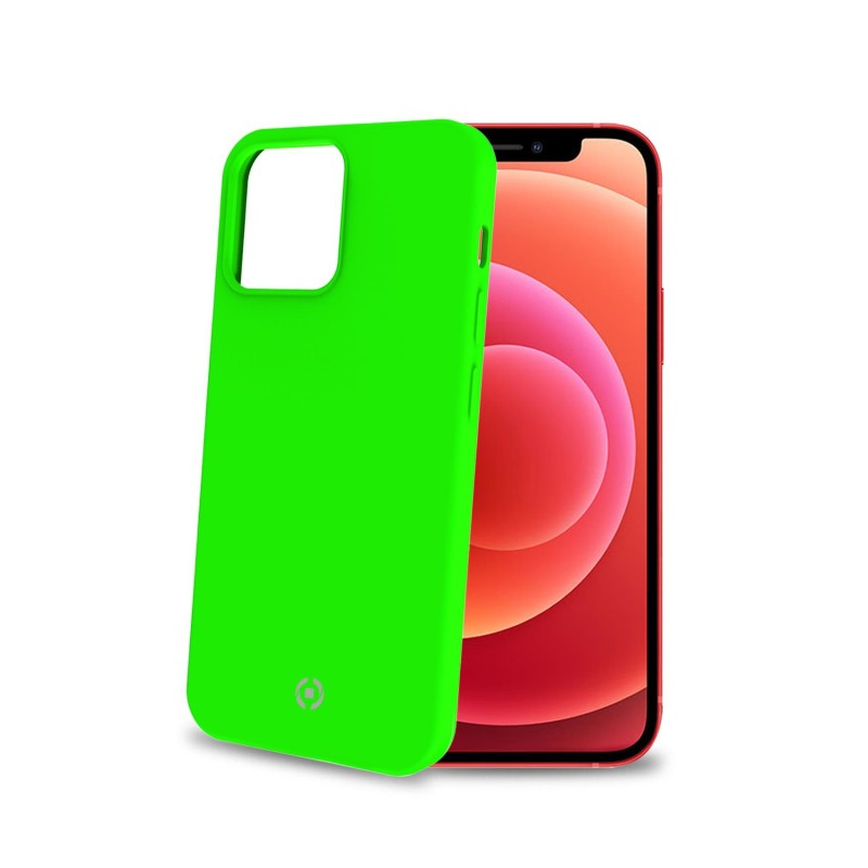 Celly Cromo custodia per cellulare 15,5 cm (6.1") Cover Verde