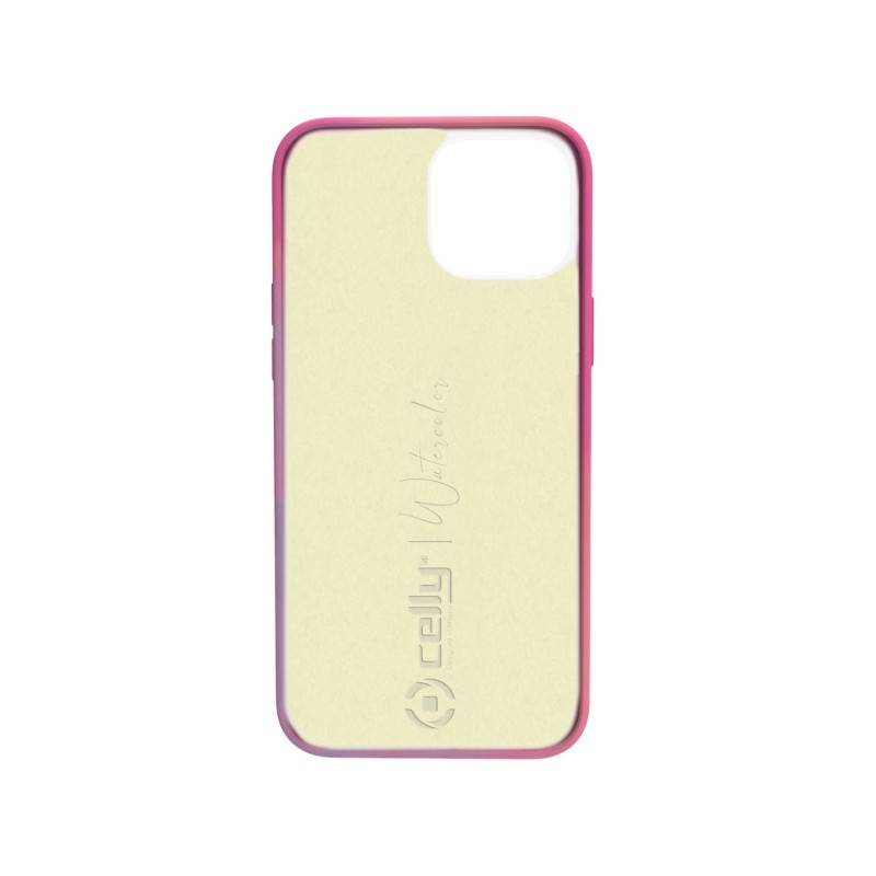 Celly WATERCOLOR iPhone 13 custodia per cellulare 15,5 cm (6.1") Cover Rosa