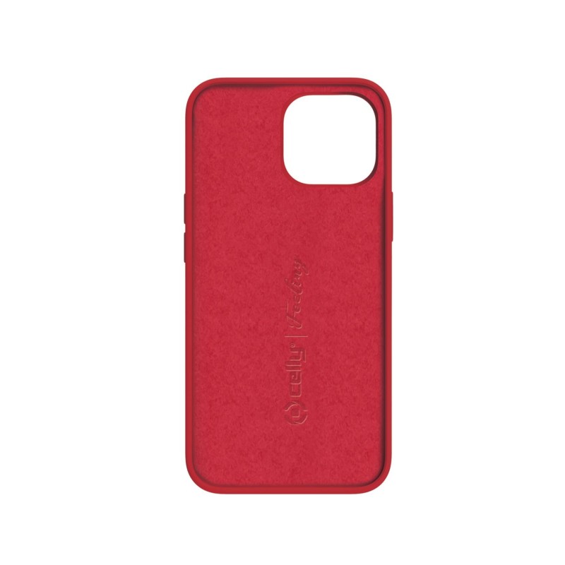 Celly FEELING iPhone 13 custodia per cellulare 15,5 cm (6.1") Cover Rosso