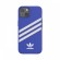 Adidas 47116 custodia per cellulare 15,5 cm (6.1") Cover Blu, Bianco