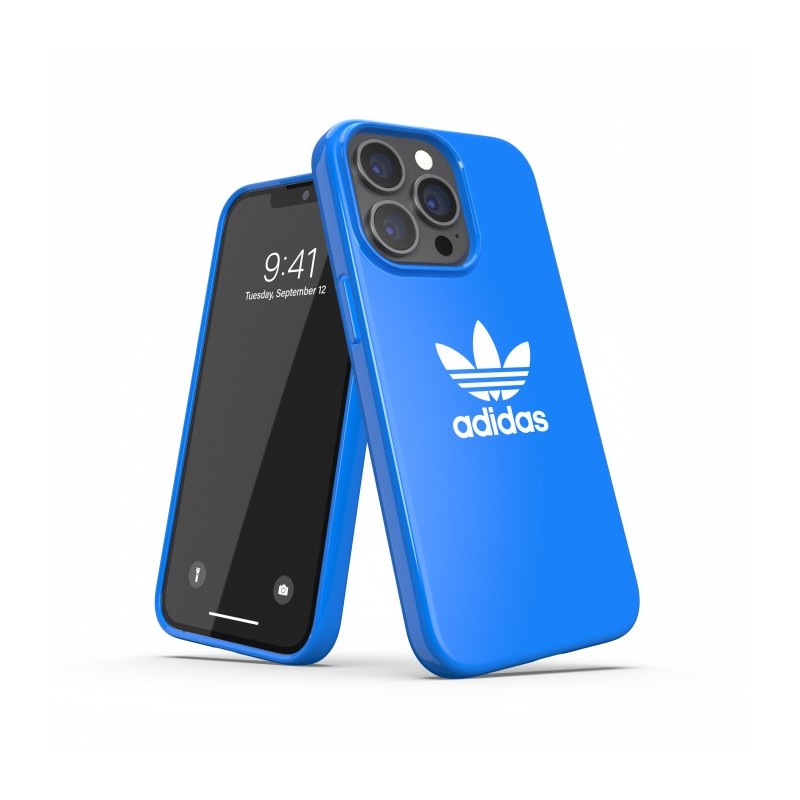 Adidas 47099 custodia per cellulare 15,5 cm (6.1") Cover Blu, Bianco