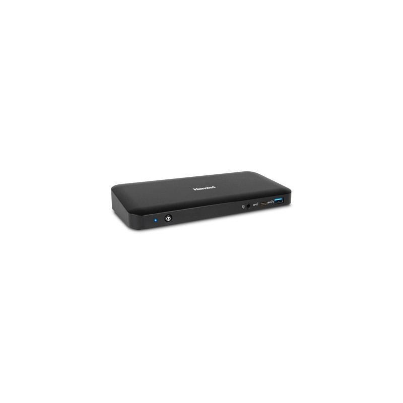 Hamlet HDOCKS600C replicatore di porte e docking station per laptop Cablato USB 3.2 Gen 2 (3.1 Gen 2) Type-C Nero