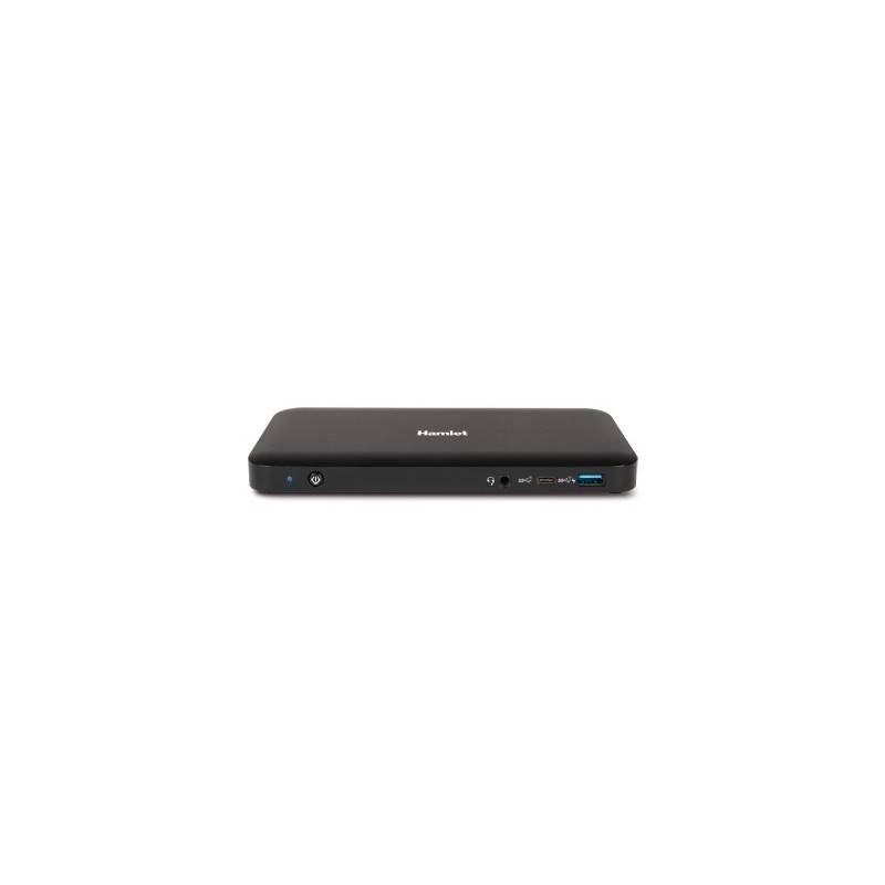 Hamlet HDOCKS600C replicatore di porte e docking station per laptop Cablato USB 3.2 Gen 2 (3.1 Gen 2) Type-C Nero