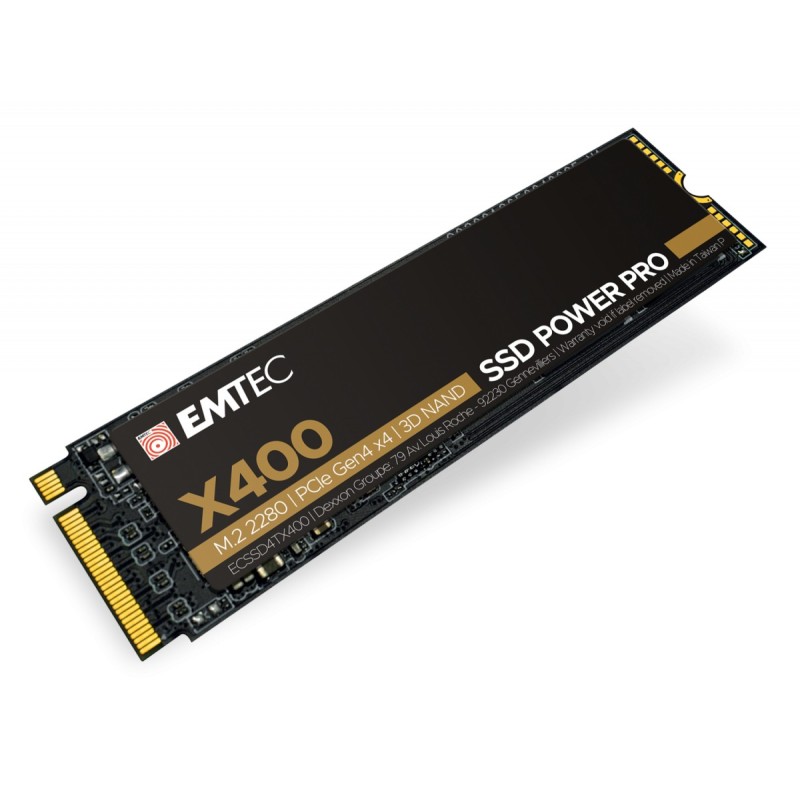 Emtec X400 M.2 2 TB PCI Express 4.0 NVMe 3D NAND