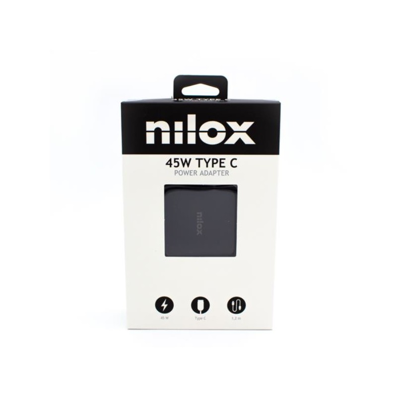 Nilox NXCARUSBC45 adattatore e invertitore Universale 45 W Nero