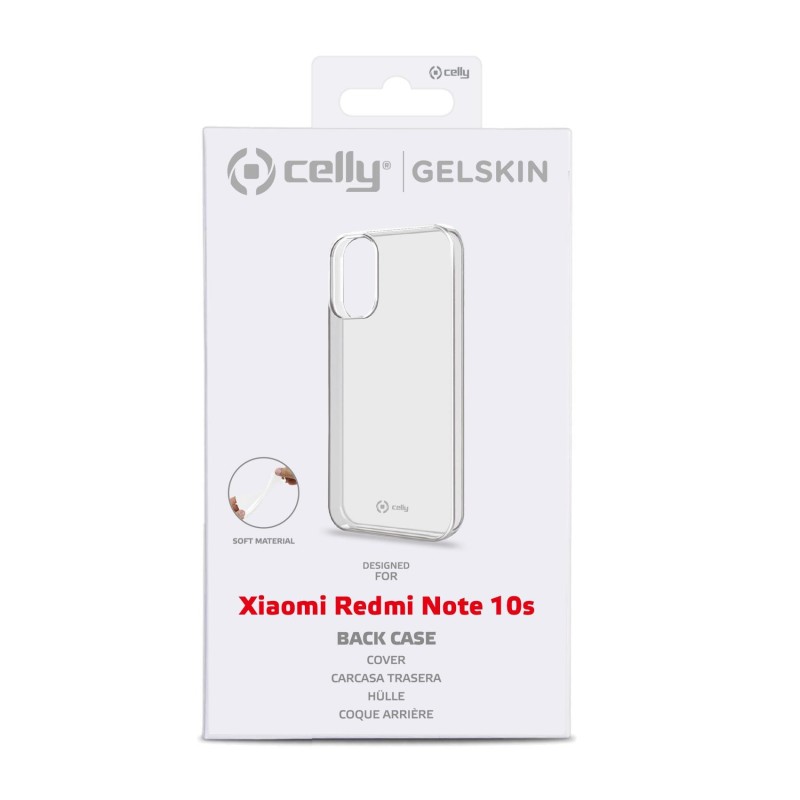 Celly GELSKIN957 custodia per cellulare 16,3 cm (6.43") Cover Trasparente