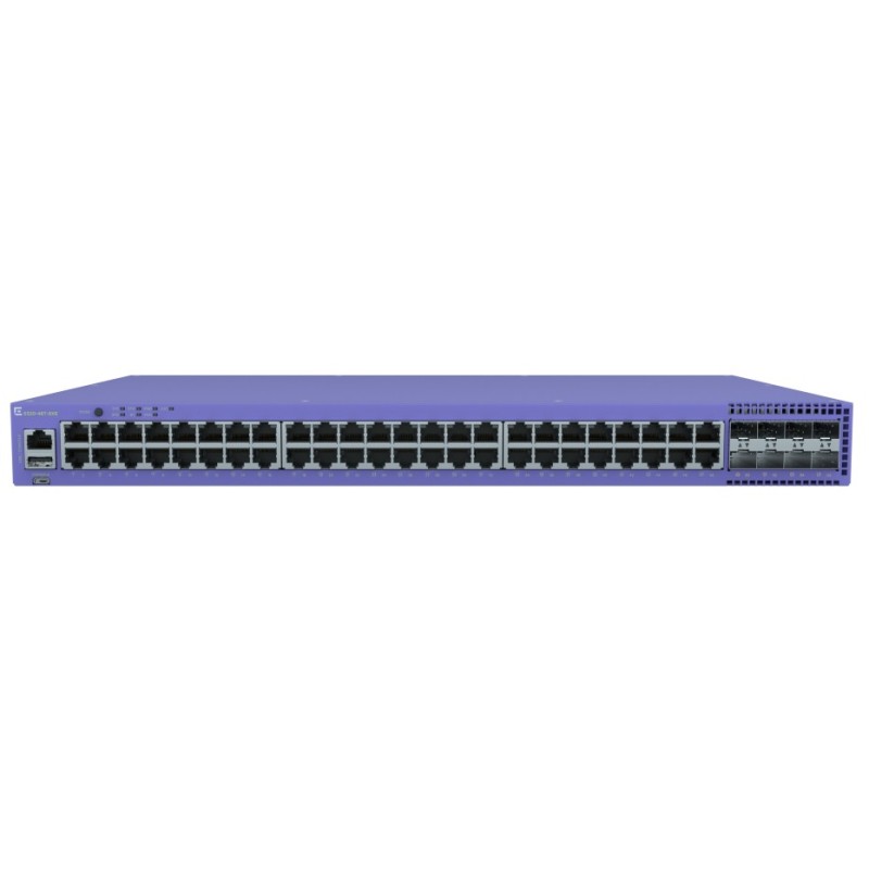 Extreme networks 5320-48T-8XE switch di rete Gigabit Ethernet (10 100 1000) Supporto Power over Ethernet (PoE) Blu