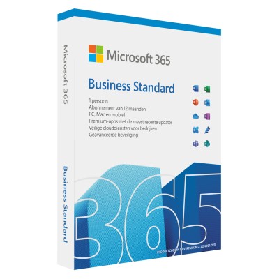 Microsoft 365 Business Standard Suite Office Full 1 licenza e Inglese, ITA 1 anno i
