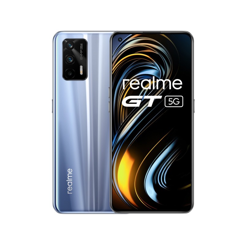 realme GT 5G 16,3 cm (6.43") Doppia SIM Android 11 USB tipo-C 8 GB 128 GB 4500 mAh Argento