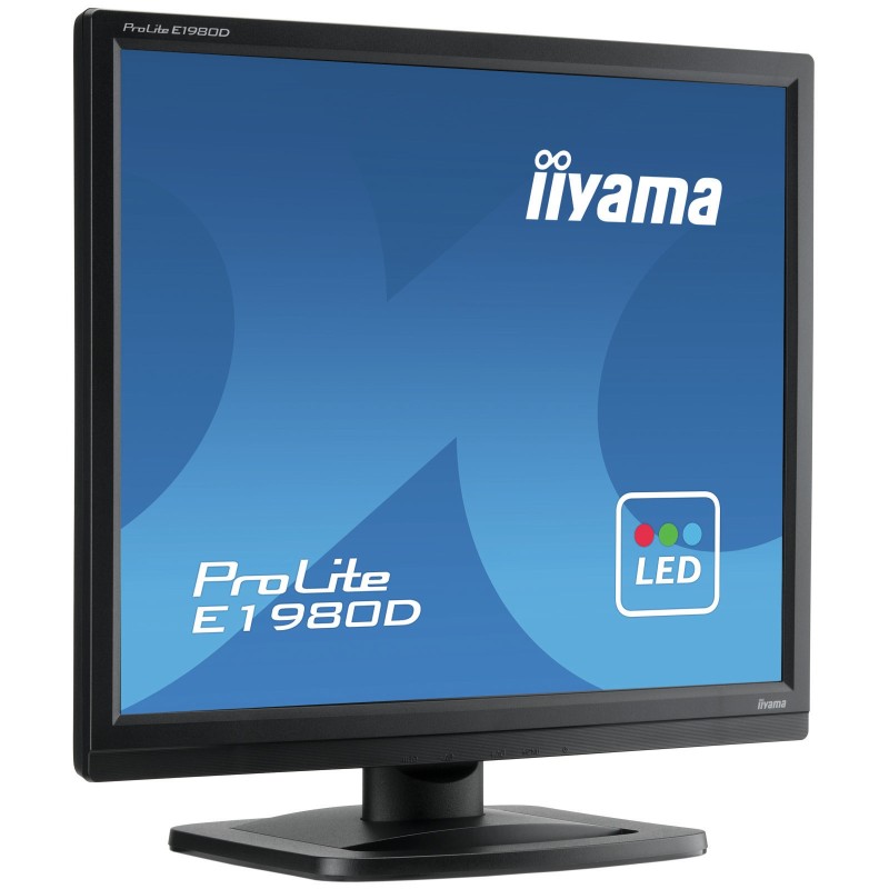 iiyama ProLite E1980D-B1 LED display 48,3 cm (19") 1280 x 1024 Pixel XGA Nero
