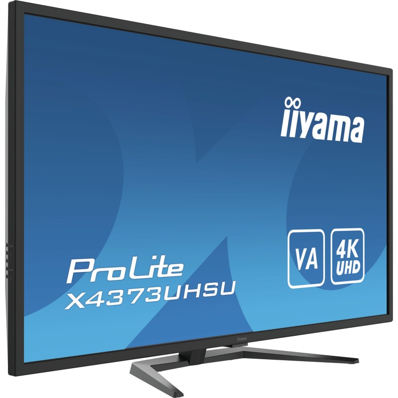 iiyama ProLite X4373UHSU-B1 Monitor PC 108 cm (42.5") 3840 x 2160 Pixel 4K Ultra HD Nero