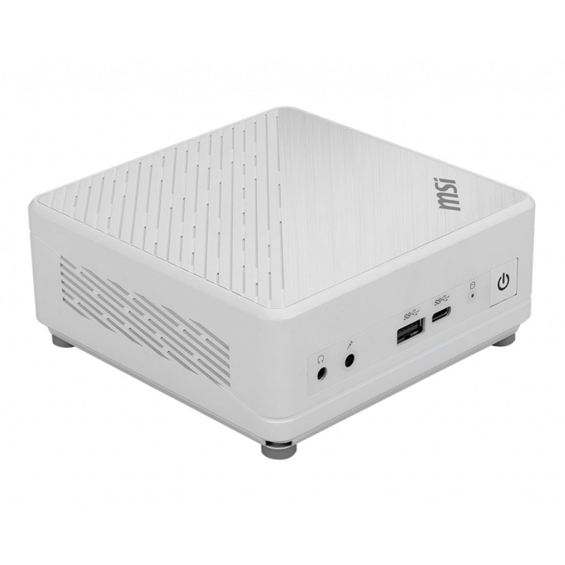 MSI Cubi 5 10M-418EU Intel® Core™ i5 i5-10210U 8 GB DDR4-SDRAM 256 GB SSD Windows 11 Home Mini PC Bianco