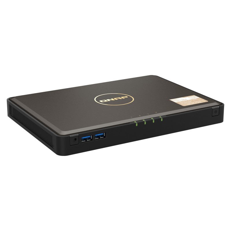 QNAP TBS-464 NAS Desktop Collegamento ethernet LAN Nero N5105