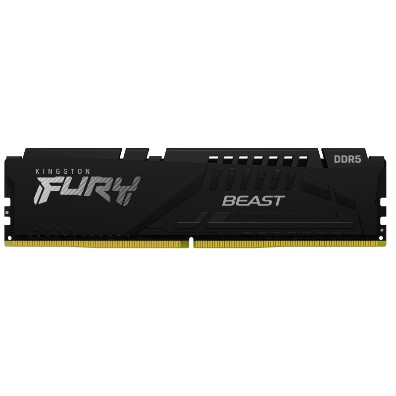 Kingston Technology FURY Beast 16 GB 4800 MT s DDR5 CL38 DIMM Black