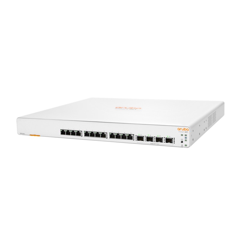 Aruba Instant On 1960 12XGT 4SFP+ Gestito L2+ 10G Ethernet (100 1000 10000) 1U Bianco