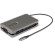 StarTech.com Adattatore Multiporta USB C - Da USB C a HDMI 2.0 4K 60Hz - Hub USB 2 Porte 10Gbps - 100W Power Delivery