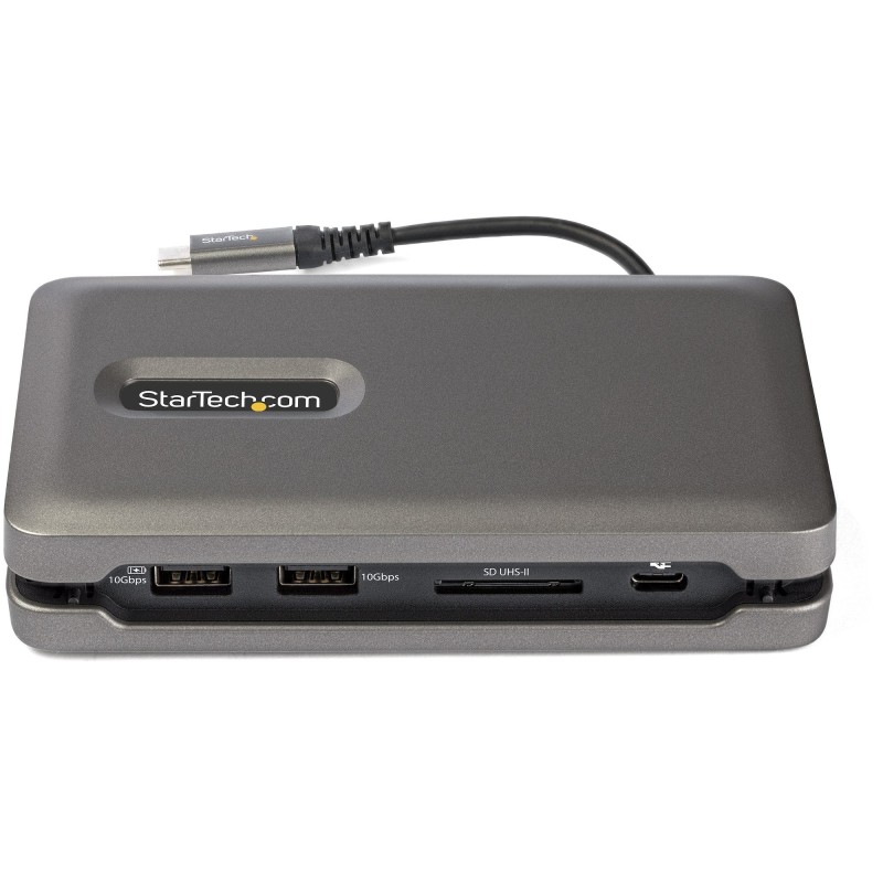 StarTech.com Adattatore Multiporta USB C - Da USB C a HDMI 2.0 4K 60Hz - Hub USB 2 Porte 10Gbps - 100W Power Delivery