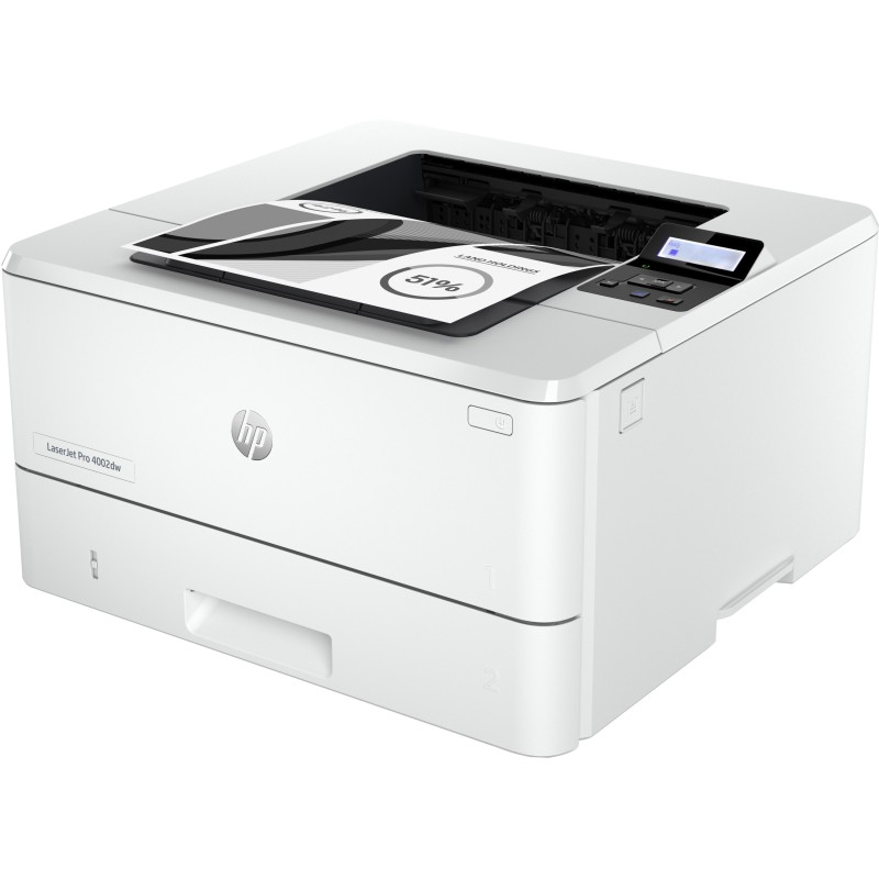 HP LaserJet Pro Stampante 4002dw, Bianco e nero, Stampante per Piccole e medie imprese, Stampa, Stampa fronte retro elevata