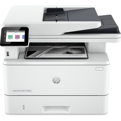 HP LaserJet Pro Stampante multifunzione 4102dw, Bianco e nero, Stampante per Piccole e medie imprese, Stampa, copia, scansione,
