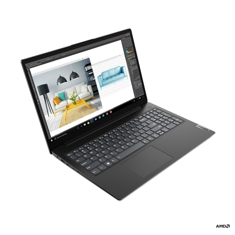 Lenovo V V15 AMD Ryzen™ 7 5700U Computer portatile 39,6 cm (15.6") Full HD 8 GB DDR4-SDRAM 512 GB SSD Wi-Fi 5 (802.11ac)