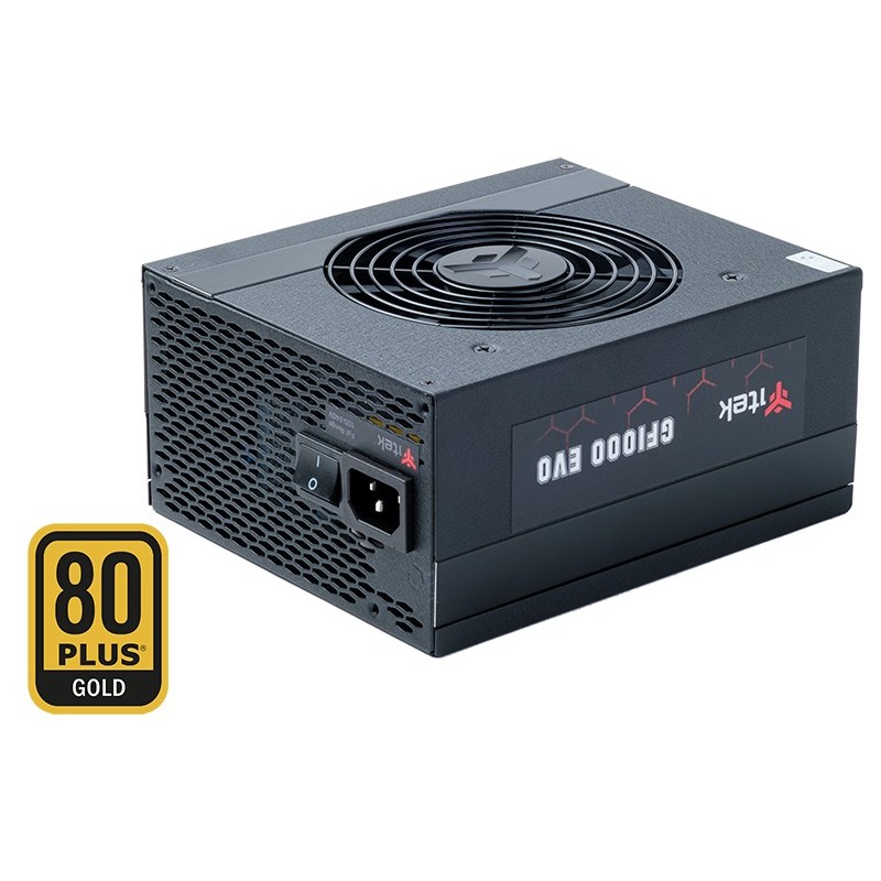 itek Alimentatore GF1000 EVO alimentatore per computer 1000 W 24-pin ATX ATX Nero