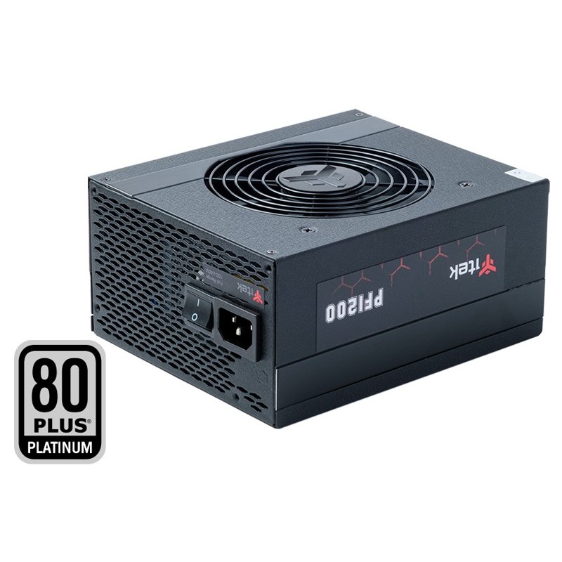 itek Alimentatore PF1200 EVO alimentatore per computer 1200 W 24-pin ATX ATX Nero