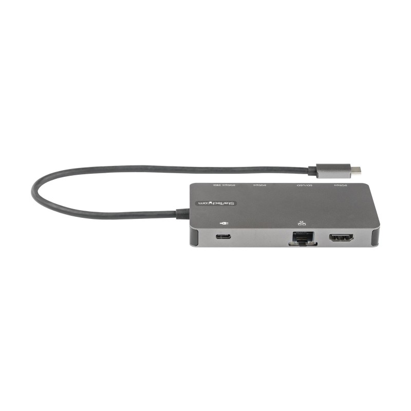 StarTech.com Adattatore Multiporta USB C - Dock da viaggio HDMI 4K 30Hz o VGA - Hub USB 3.0 5Gbps (porte USB A   USB C) - 100W
