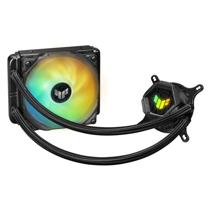 ASUS TUF GAMING LC 120 ARGB Processore Raffreddatore di liquidi tutto in uno 12 cm Nero 1 pz