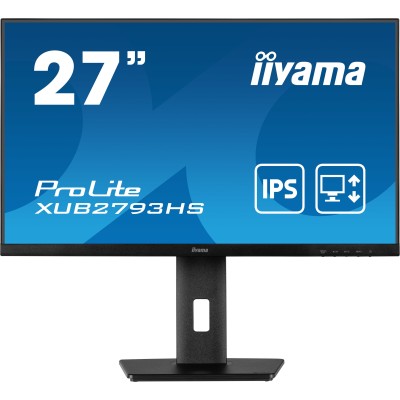iiyama ProLite XUB2793HS-B6 LED display 68,6 cm (27") 1920 x 1080 Pixel Full HD Nero