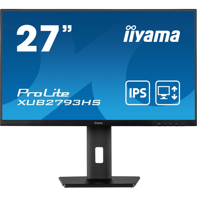 iiyama ProLite XUB2793HS-B6 LED display 68,6 cm (27") 1920 x 1080 Pixel Full HD Nero