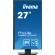 iiyama ProLite XUB2793HS-B6 LED display 68,6 cm (27") 1920 x 1080 Pixel Full HD Nero