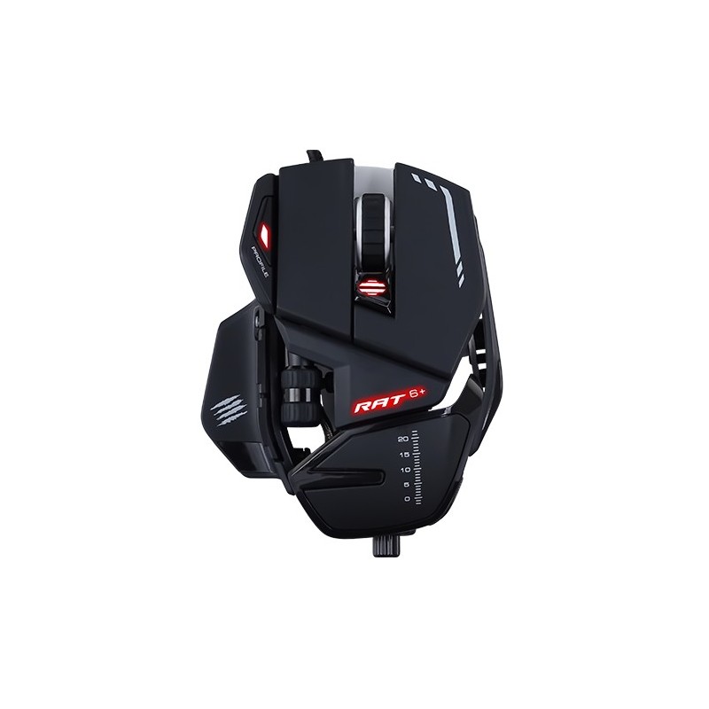 Mad Catz R.A.T. 6+ mouse Mano destra USB tipo A Ottico 12000 DPI