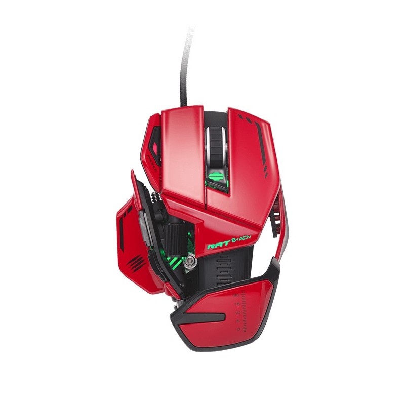 Mad Catz R.A.T 8+ ADV mouse Mano destra USB tipo A Ottico 20000 DPI