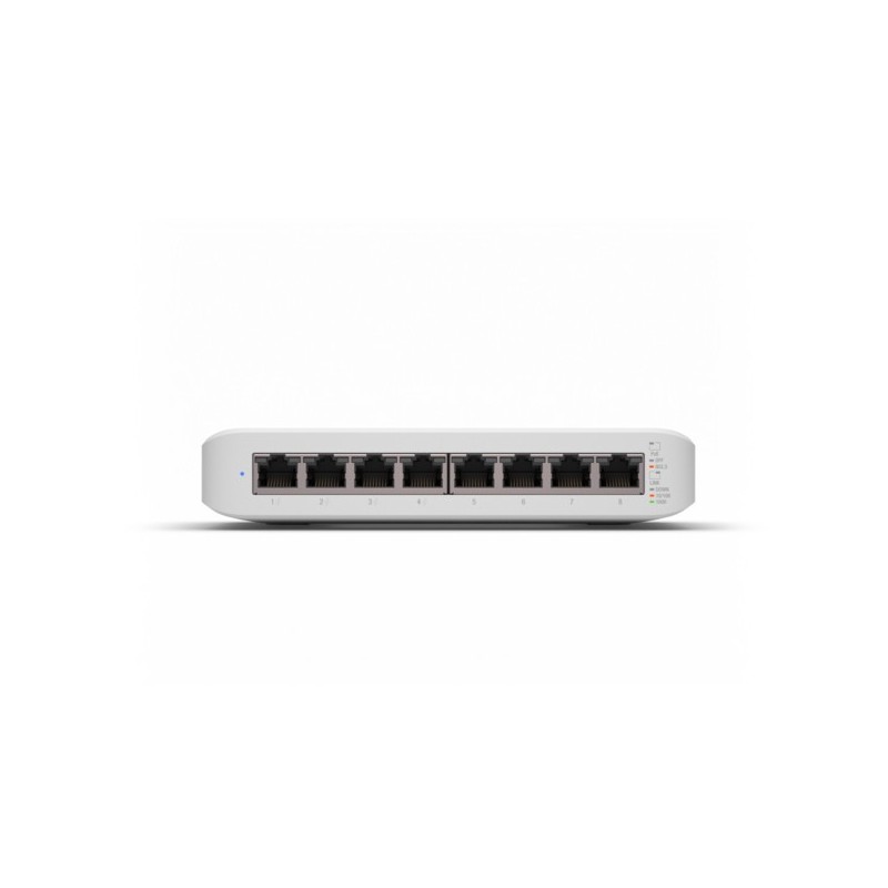 Ubiquiti UniFi USW-Lite-8-PoE Gestito L2 Gigabit Ethernet (10 100 1000) Supporto Power over Ethernet (PoE) Bianco