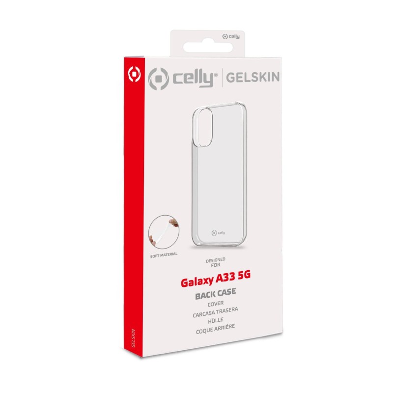 Celly Gelskin custodia per cellulare 16,3 cm (6.4") Cover Trasparente