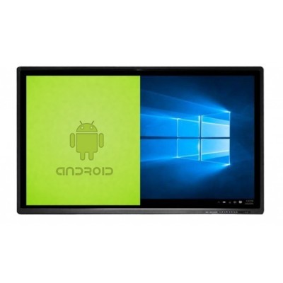 YASHI LY6507 lavagna interattiva 165,1 cm (65") 3840 x 2160 Pixel Touch screen Nero