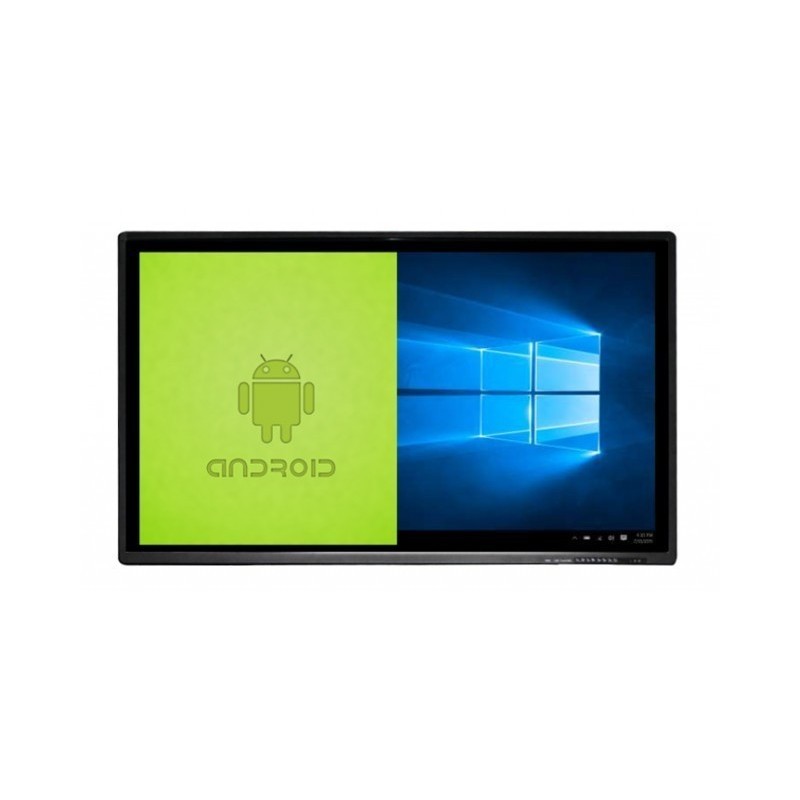 YASHI LY6507 lavagna interattiva 165,1 cm (65") 3840 x 2160 Pixel Touch screen Nero