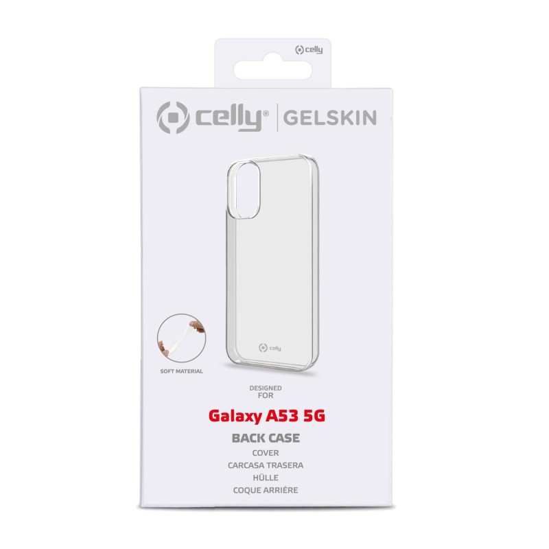 Celly Gelskin custodia per cellulare 16,5 cm (6.5") Cover Trasparente