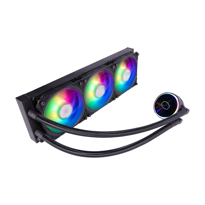 Cooler Master MasterLiquid PL360 Flux Processore Kit di raffreddamento a liquido 12 cm Nero