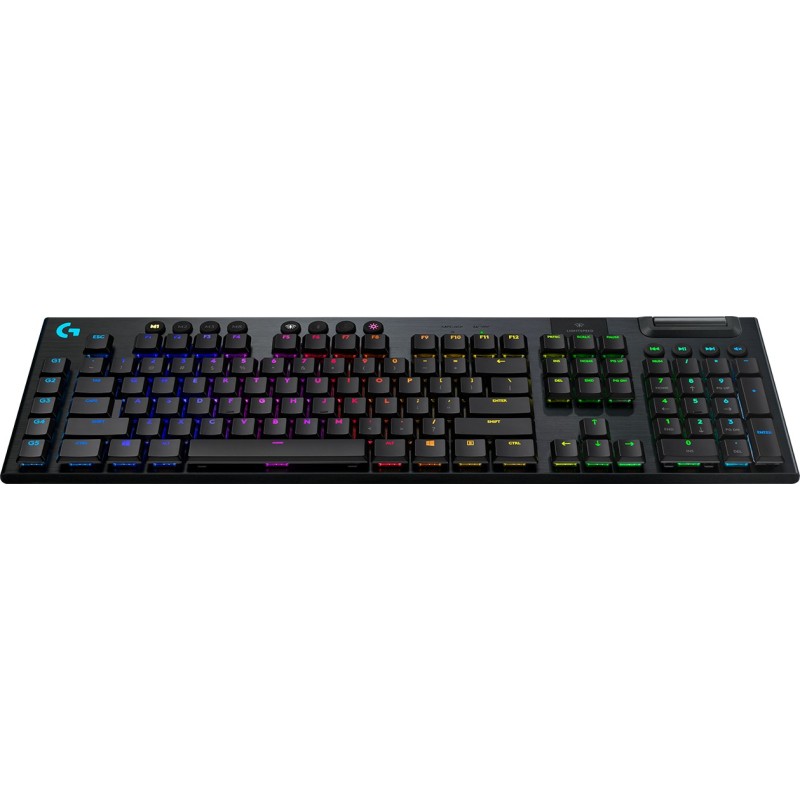 Logitech G Logitech G915 LIGHTSPEED Tastiera Gaming Meccanica Wireless, Profilo Ribassato, GL-Tactile Switches, LIGHTSYNC RGB,