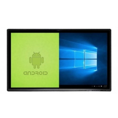 Nilox NX6507E lavagna interattiva 190,5 cm (75") 3840 x 2160 Pixel Touch screen Nero