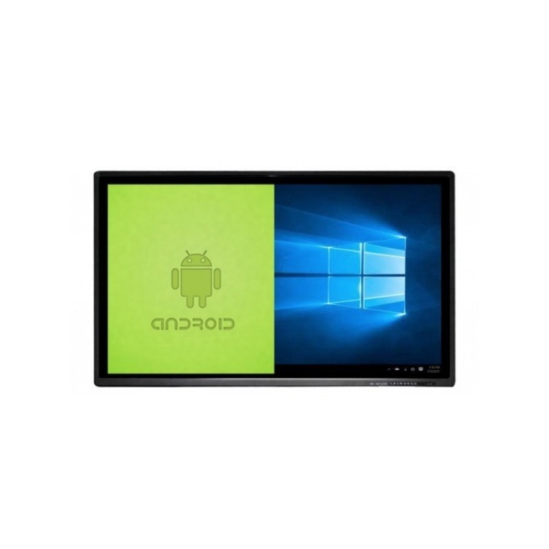 Nilox NX6507E lavagna interattiva 190,5 cm (75") 3840 x 2160 Pixel Touch screen Nero