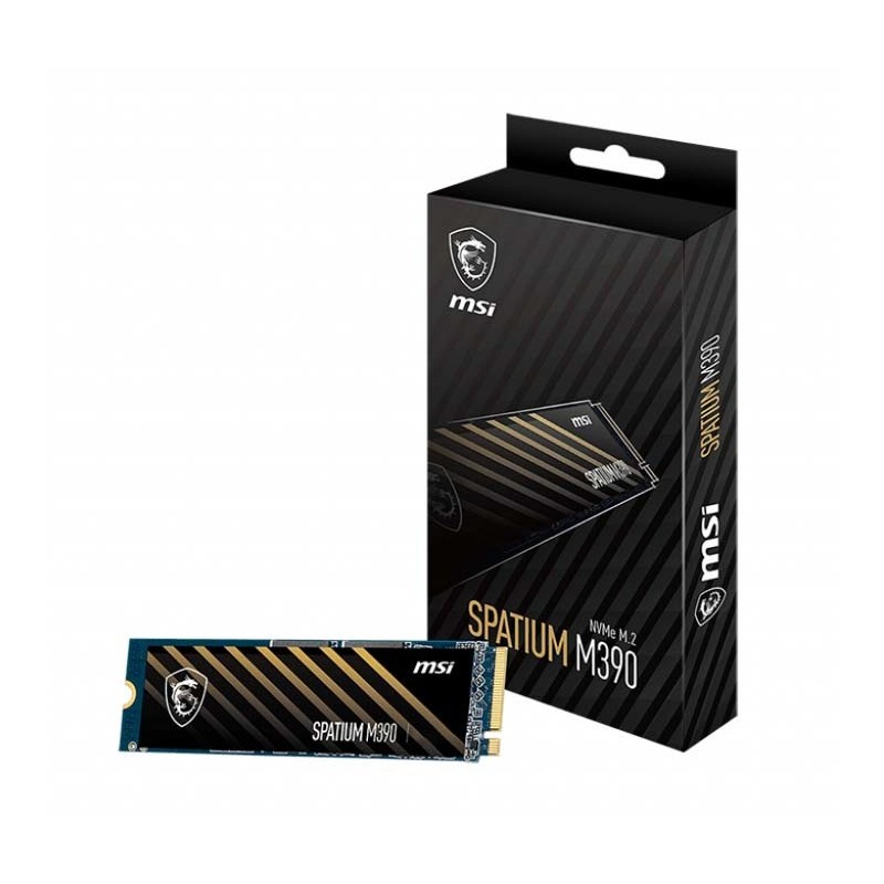 MSI SPATIUM M390 NVME M.2 500GB drives allo stato solido PCI Express 3D NAND