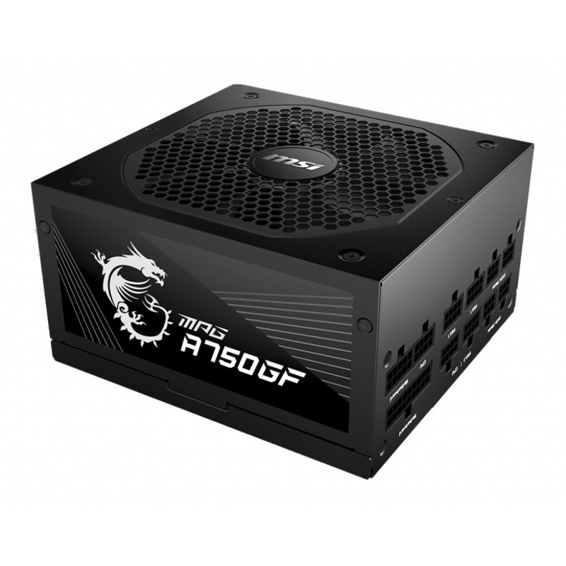 MSI MPG A750GF alimentatore per computer 750 W 24-pin ATX ATX Nero