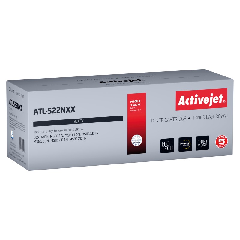 Activejet ATL-522NXX cartuccia toner 1 pz Compatibile Nero