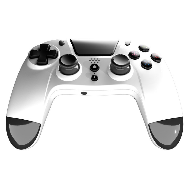 Gioteck VX4 Bianco Bluetooth Gamepad Analogico Digitale PC, PlayStation 4, PlayStation 5